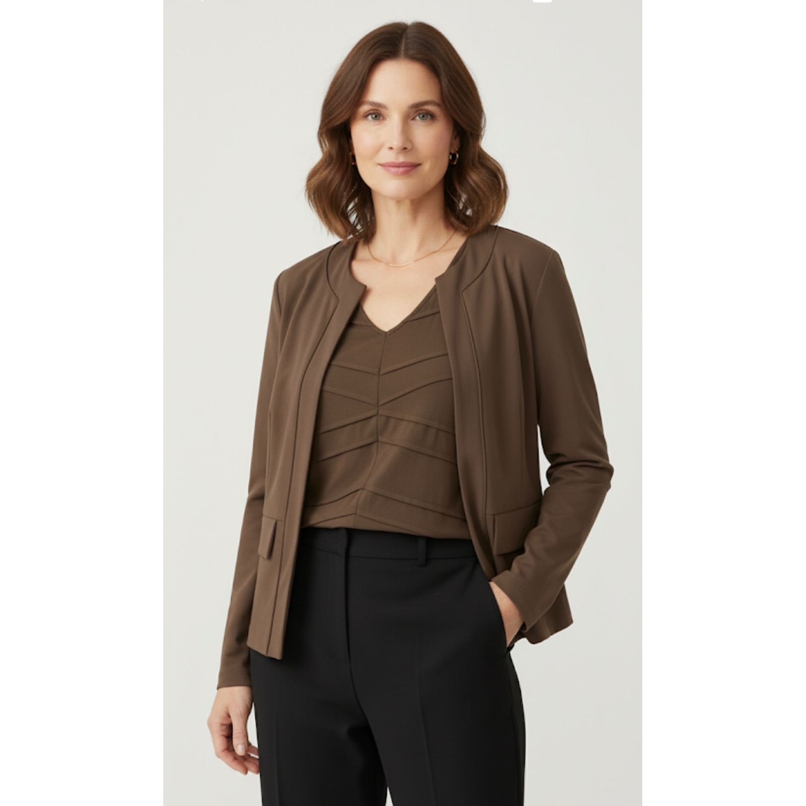Doncaster Jacket Blazer Full Zip-12 With Matching Undershirt. Hot Mom $520